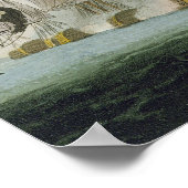 Poster La bataille de Trafalgar, le 21 octobre 1805, (Coin)