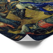 Poster La bataille de Waterloo en 1815, 1831 (Coin)