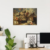 Poster La bataille des Amazones (Bureau à domicile)