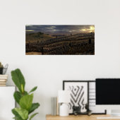 Poster La bataille des champs de Pelennor (Bureau à domicile)