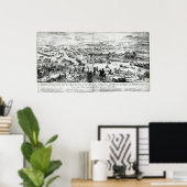 Poster La bataille du Boyne, vers 1690 (Bureau à domicile)