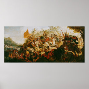 Poster La bataille du Granicus en mai 334 AVANT JÉSUS
