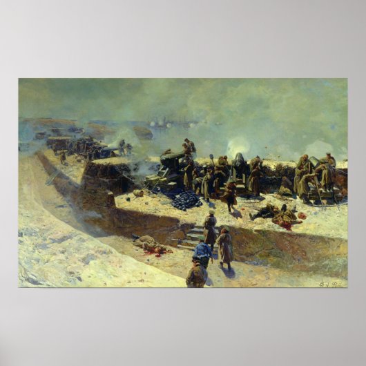 Poster La batterie Alexander attaquant (Devant)