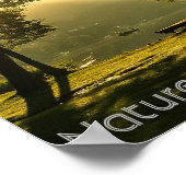 Poster La beauté de la nature | Tranquillité paisible dan (Coin)