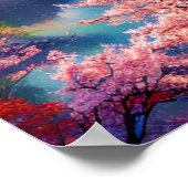 Poster La beauté de la vallée entre les monts Snowy (Coin)