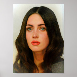 Poster la beauté de l'art megan fox