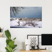Poster La beauté de l'hiver (Bureau à domicile)