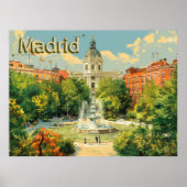 Poster La beauté de Madrid (Devant)
