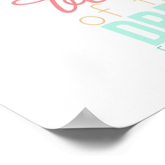 Poster la beauté de vos rêves (Coin)