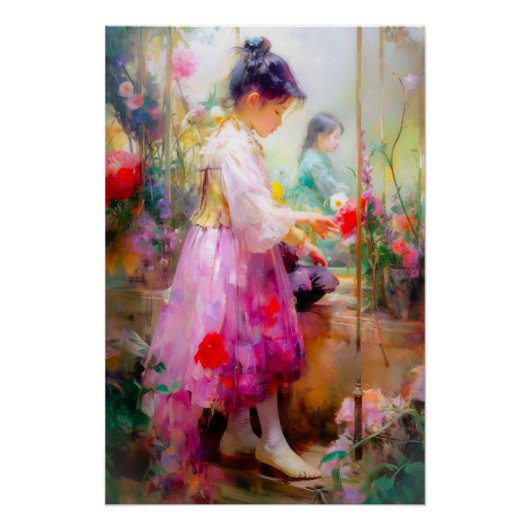 Poster La beauté des fleurs (Devant)