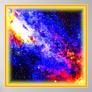 Poster La Beauté des Nebulas et des Galaxies. Commandez d