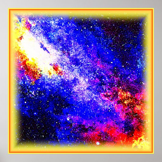 Poster La Beauté des Nebulas et des Galaxies. Commandez d (Devant)