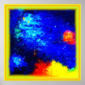 Poster La Beauté des Nebulas et des Galaxies. Commandez d (Devant)