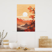 Poster La beauté des paysages d'automne (Cuisine)