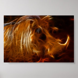 Poster La beauté des sangliers dans la bête