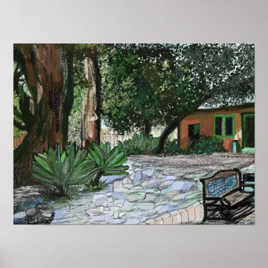 Poster La beauté d'Ojai Print (Devant)