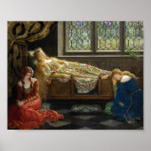 Poster La beauté du sommeil | John Collier (Devant)