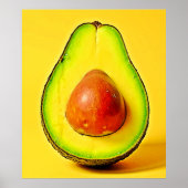 Poster La beauté d'une conception d'Avocado saine (Devant)