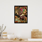Poster La Beauté D'Une Fleur De Jungle Africaine (Cuisine)