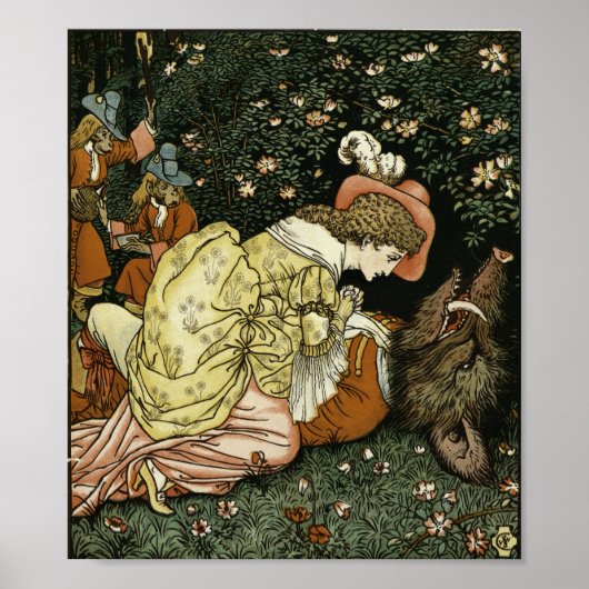 Poster La beauté et la bête (Devant)