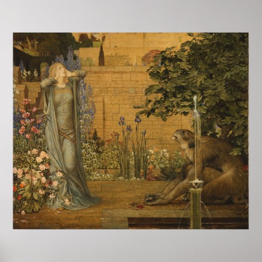 Poster La beauté et la bête (Devant)