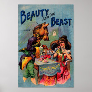 Poster La beauté et la bête