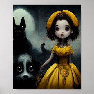 Poster La beauté et sa bête