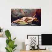 Poster La beauté, par Luis Ricardo Falero (Bureau à domicile)