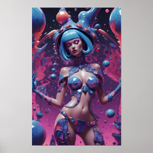Poster La beauté porte ma couronne - Ken Gage Art