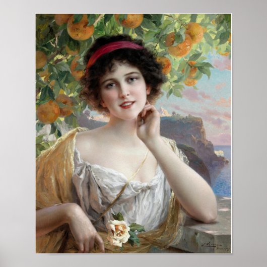 Poster La Beauté Sous L'Oranger, Art (Devant)