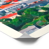 Poster La beauté tropicale de Grenade à Saint George's (Coin)