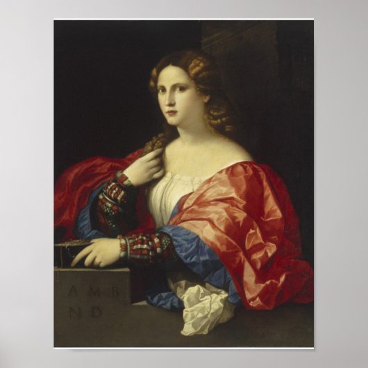 Poster La Bella Canvas Imprimer (Devant)