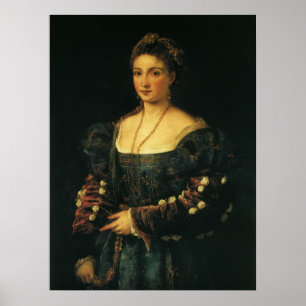 Poster La Bella, Duchesse d'Urbino par Titien