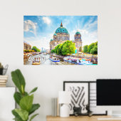 Poster La belle Berlin, Allemagne (Bureau à domicile)