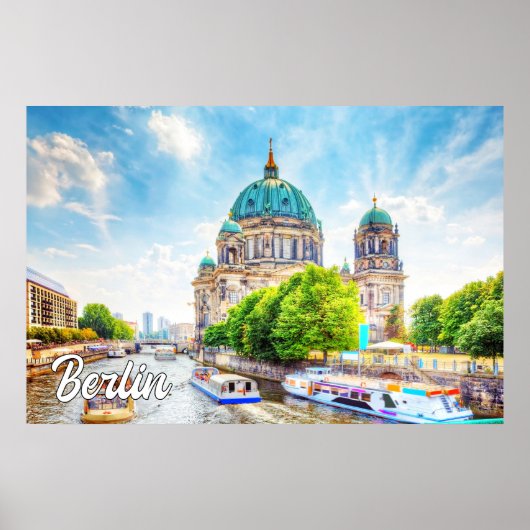 Poster La belle Berlin, Allemagne (Devant)