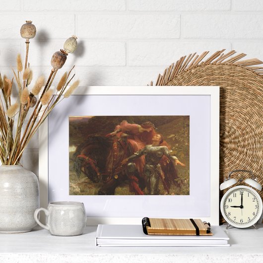 Poster La Belle Dame sans Merci par Sir Frank Dicksee