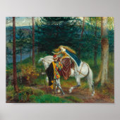 Poster La Belle Dame Sans Merci | Walter Crane (Devant)