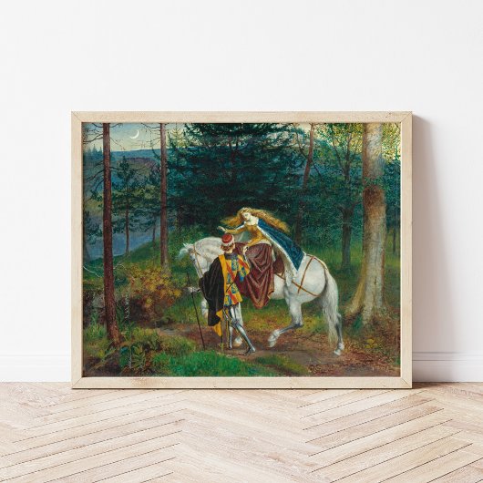 Poster La Belle Dame Sans Merci | Walter Crane