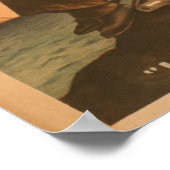 Poster La belle Evangeline de Rice "Pêcheur solitaire" (Coin)