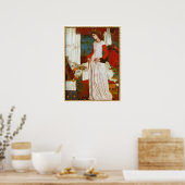 Poster La Belle Iseult ~ William Morris (Cuisine)