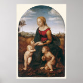 Poster La Belle Jardinière de Raphaël (Devant)