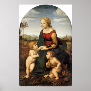 Poster La belle jardinière - Madonna - Raphael - Raffael