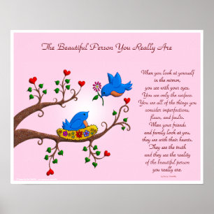 Poster La Belle Personne Que Vous Êtes Vraiment