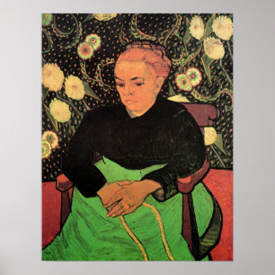 Poster La Berceuse (Augustine Roulin) de Vincent van Gogh