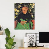 Poster La Berceuse (Augustine Roulin) de Vincent Van Gogh (Bureau à domicile)