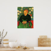 Poster La Berceuse (Augustine Roulin) par Vincent van Gog (Cuisine)