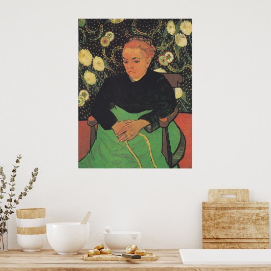 Poster La Berceuse (Augustine Roulin) par Vincent Van Gog (Cuisine)