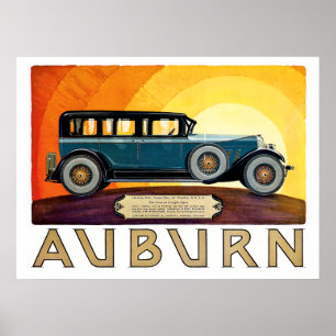 Poster La berline auburn classique