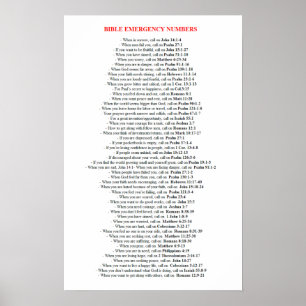 Poster La bible de secours numérote l'AFFICHE