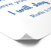 Poster La Bible mariage Ruth (Coin)